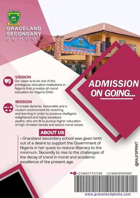 Admission Barner